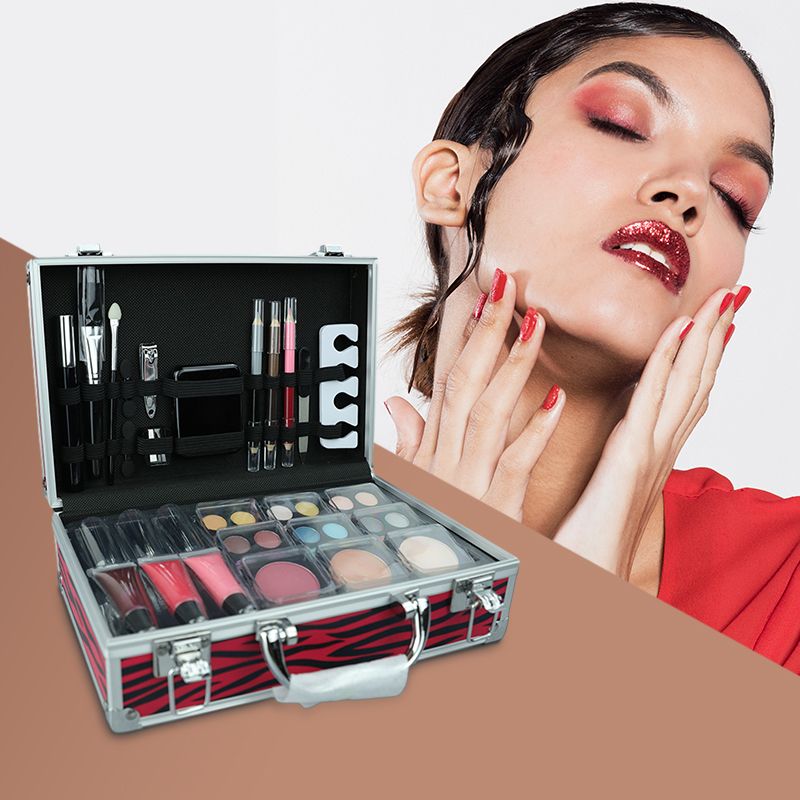 Makeup All In One Set Eyeshadow Palette Lip Gloss Blush Makeup Kit Makeup Accessories